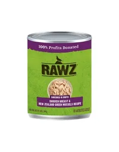 12/10oz Rawz Dog Shred Chicken/NZGM - Food